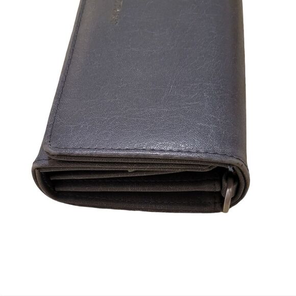 Matt and Nat Vegan Bluish Gray VEGAN Leather Wallet - Picture 5 of 7